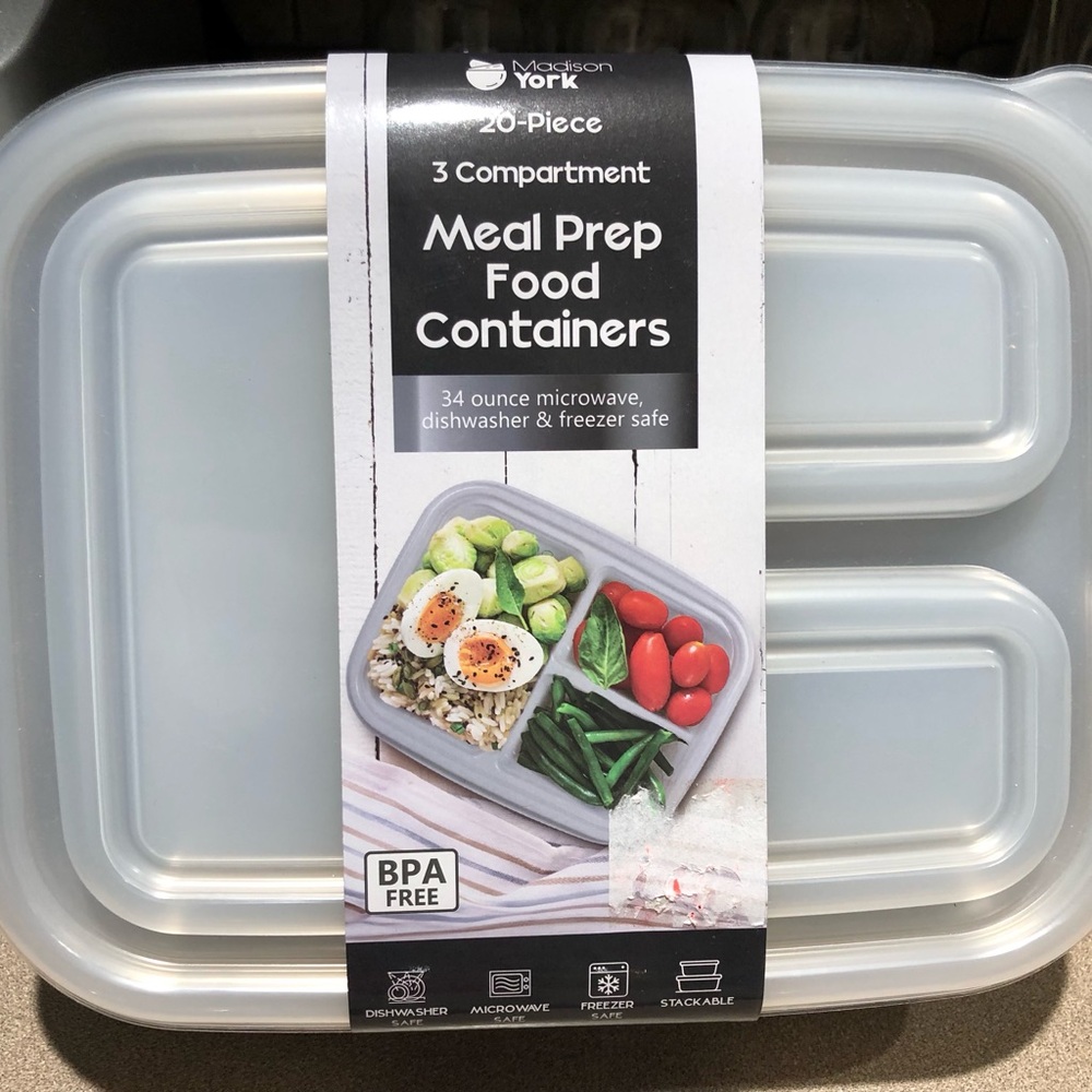 New 51 pc. Multi-Color Food Storage & Meal Prep Container Set - Picture 4 of 10